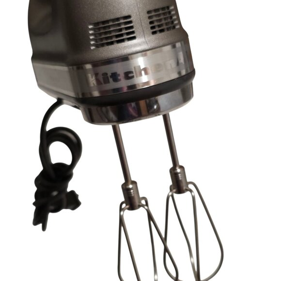 KitchenAid 7-Speed Architect Metallic Grey Hand Mixer - Picture 4 of 6
